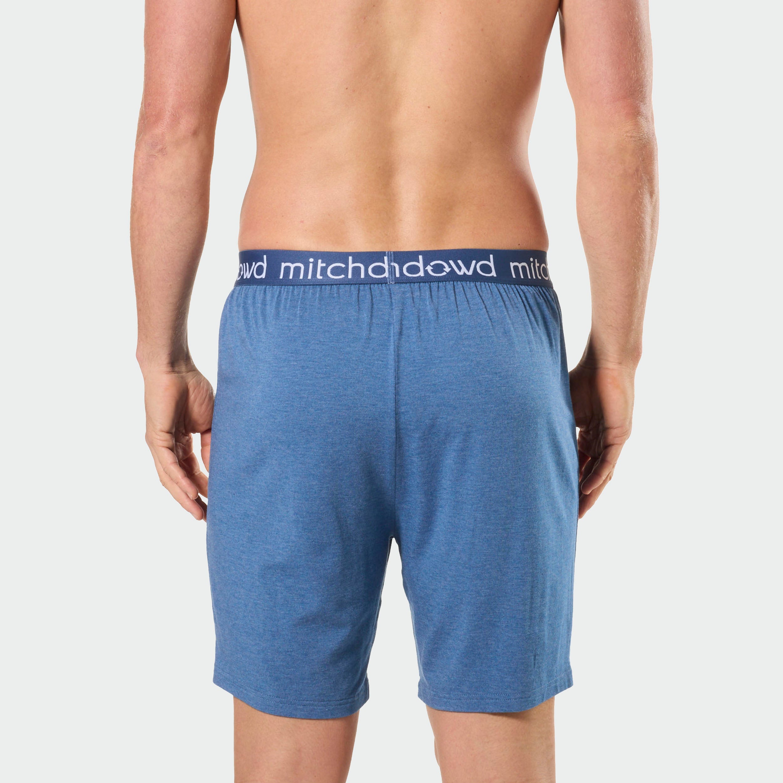 Men's Soft Bamboo Knit Sleep Shorts