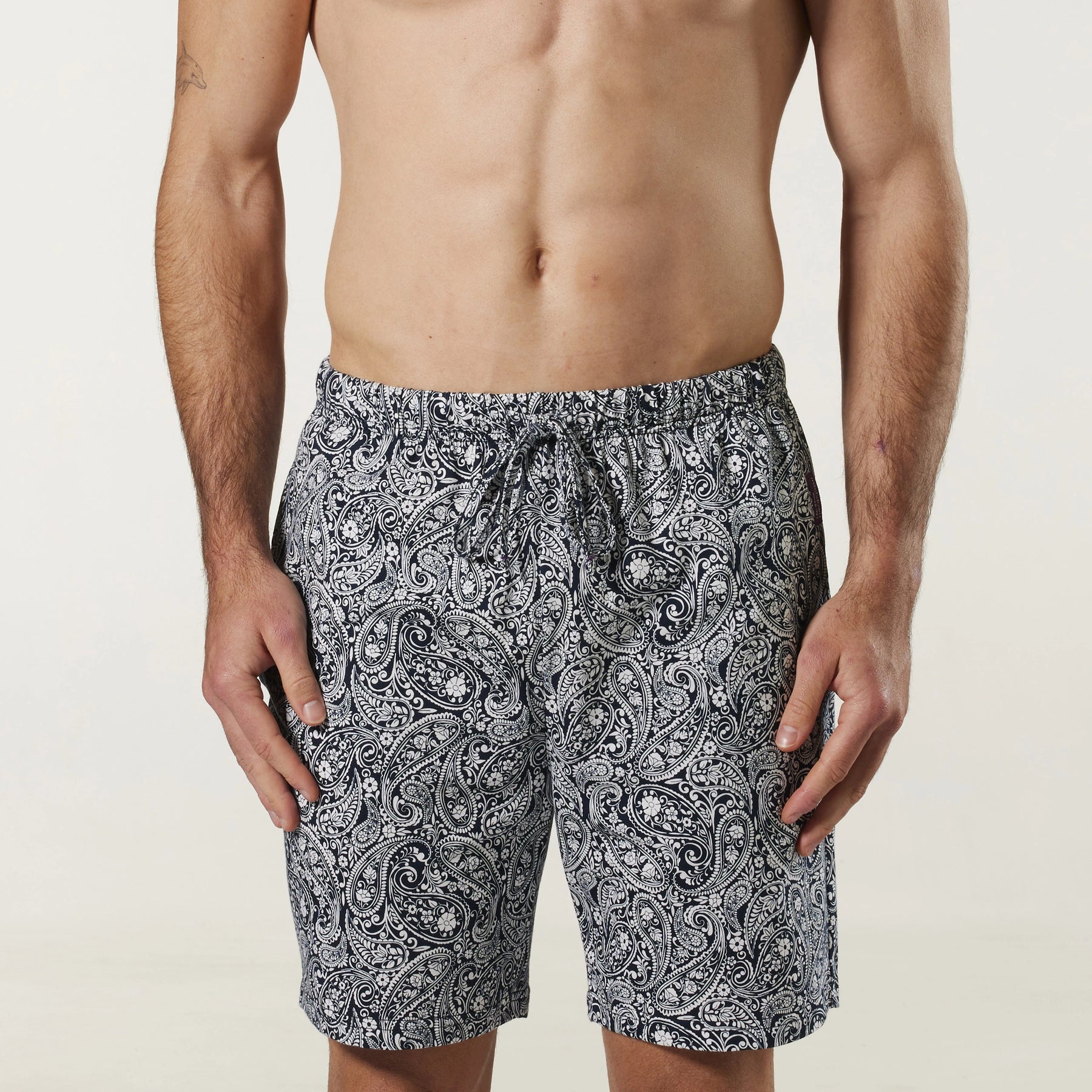 Mens Pyjama Shorts Cotton Pyjama Shorts for Men Mitch Dowd