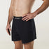Men's Loose Fit Knit Boxer Shorts 3 Pack - Black