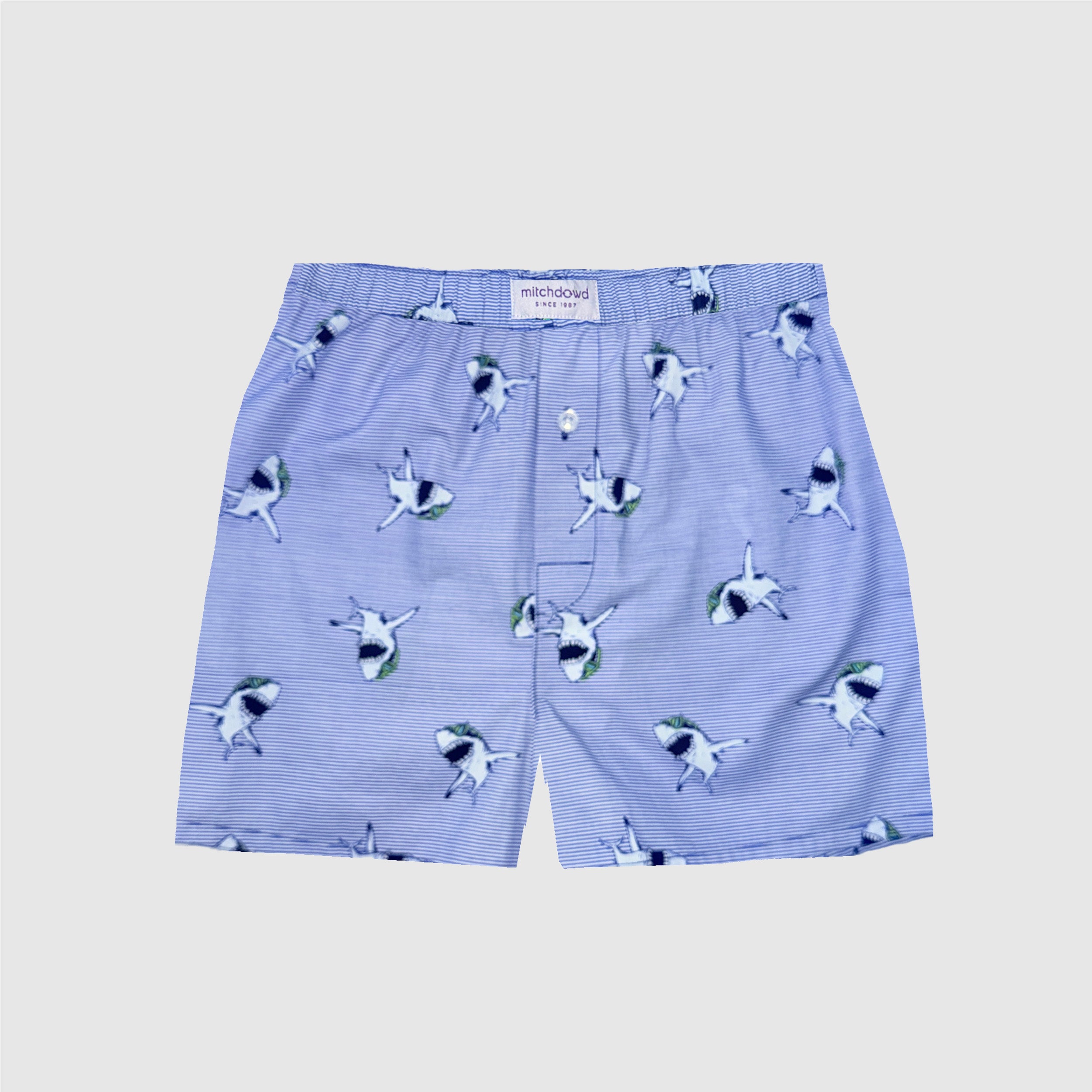 Boys Baby Shark Print Boxer Shorts
