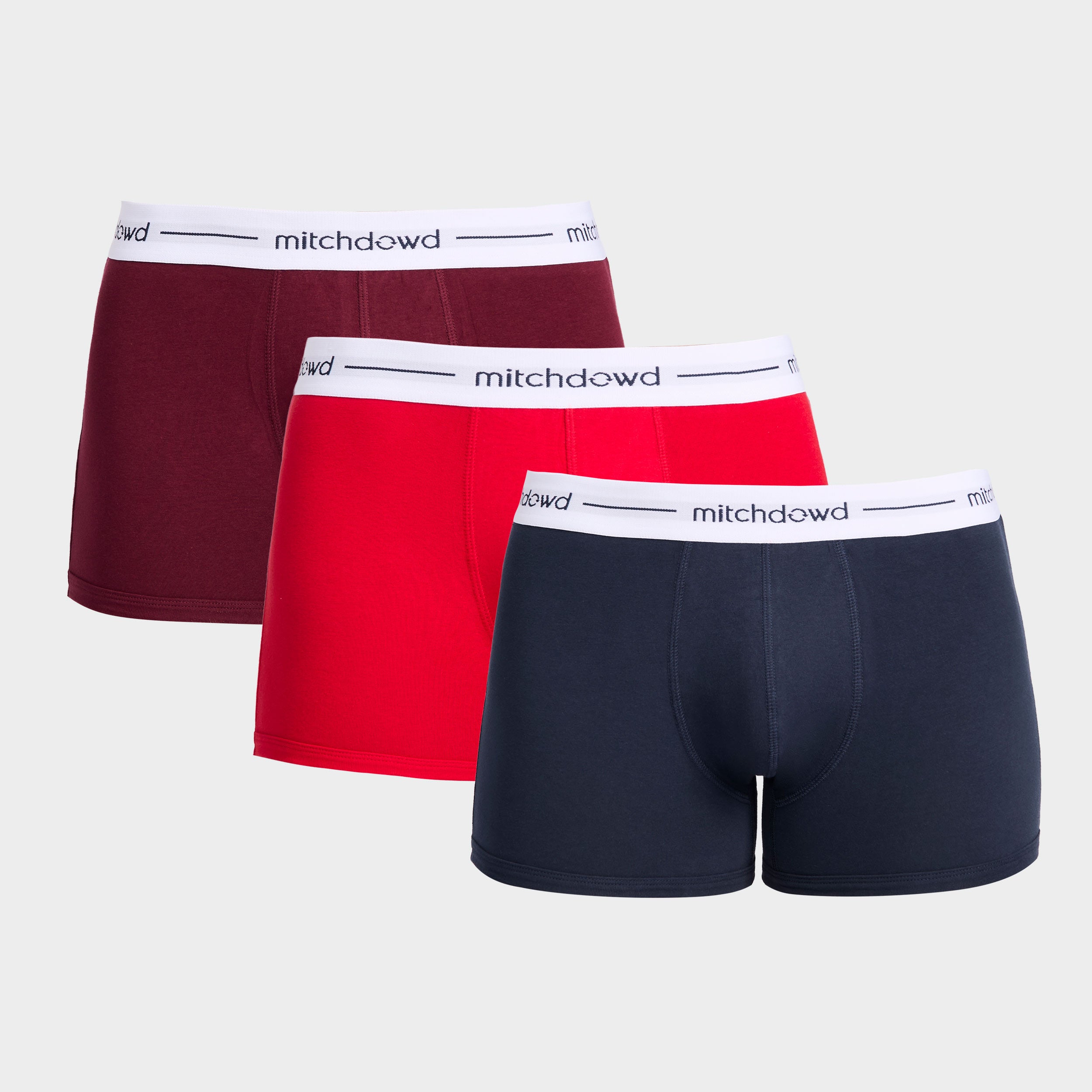 Mitchdowd Men's Hot Price Cotton Trunks 3 Pack