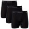 Men's Stretch Cotton Comfort Trunks 3 Pack - Black