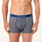 Men's Micro Geo Cotton Trunk - Navy