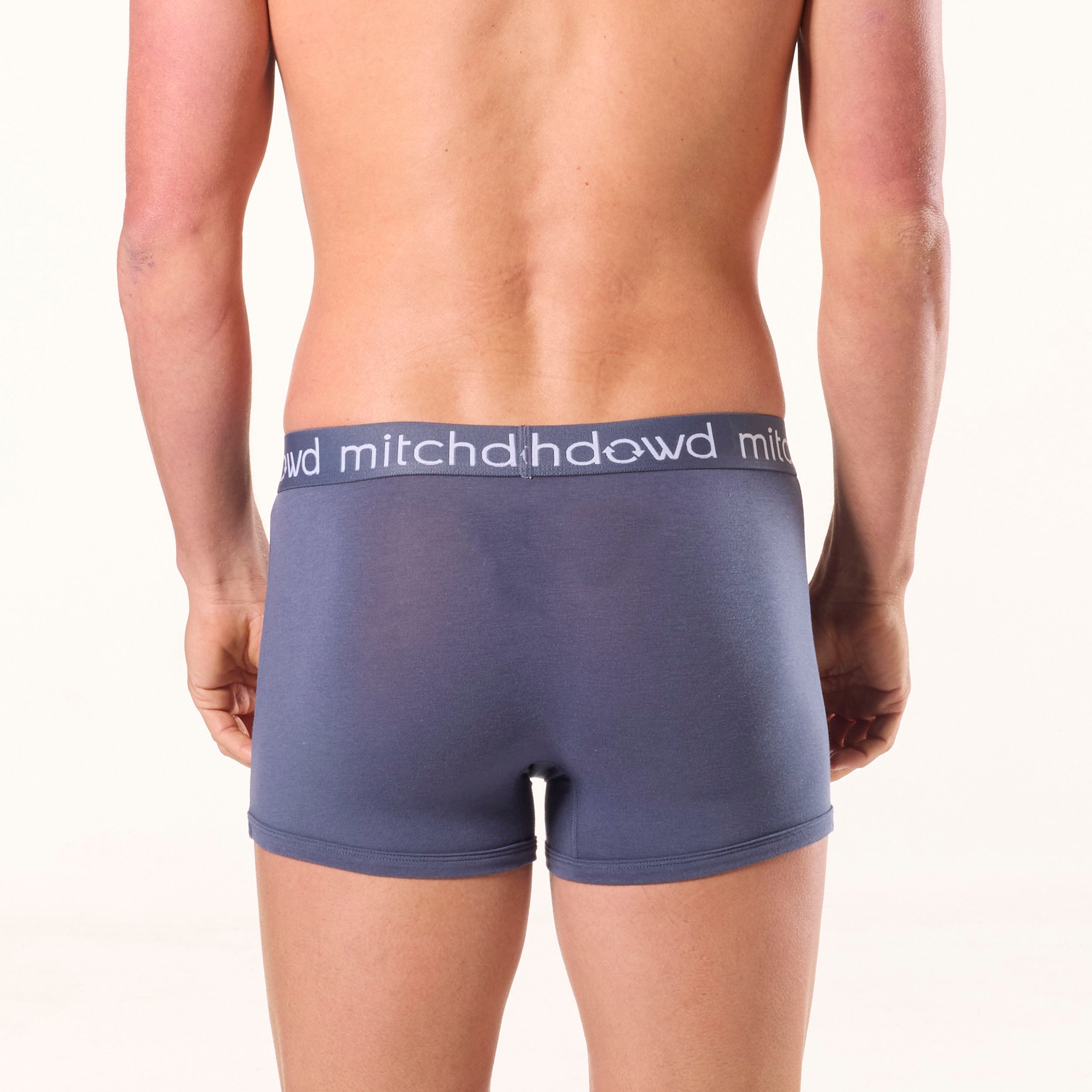 Men's Bamboo Trunk - Grey - Image 3