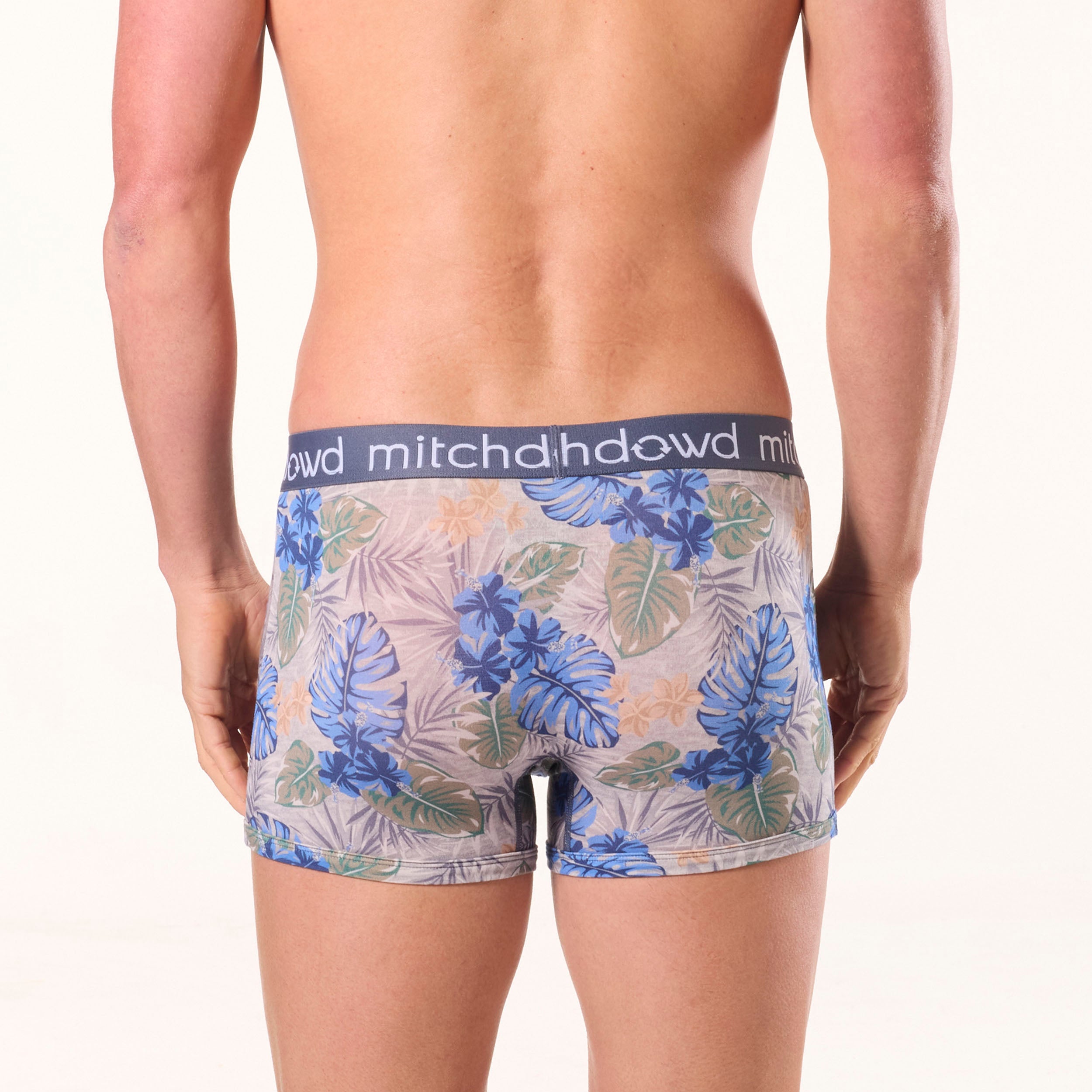 Men's Leaves Bamboo Trunk - Multi - Image 3