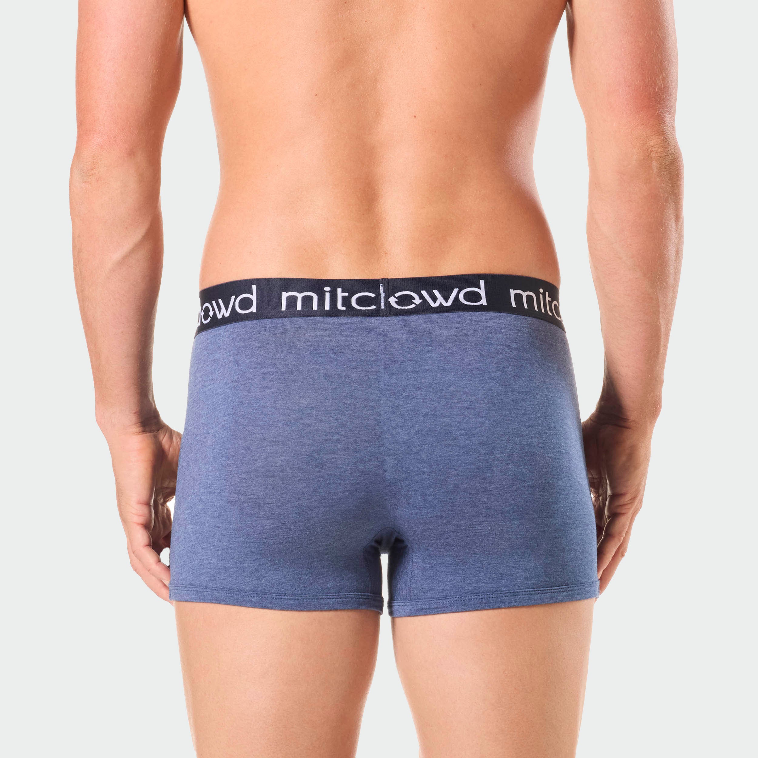 Men's Bamboo Trunk 3 Pack - Blue & Green - Image 4