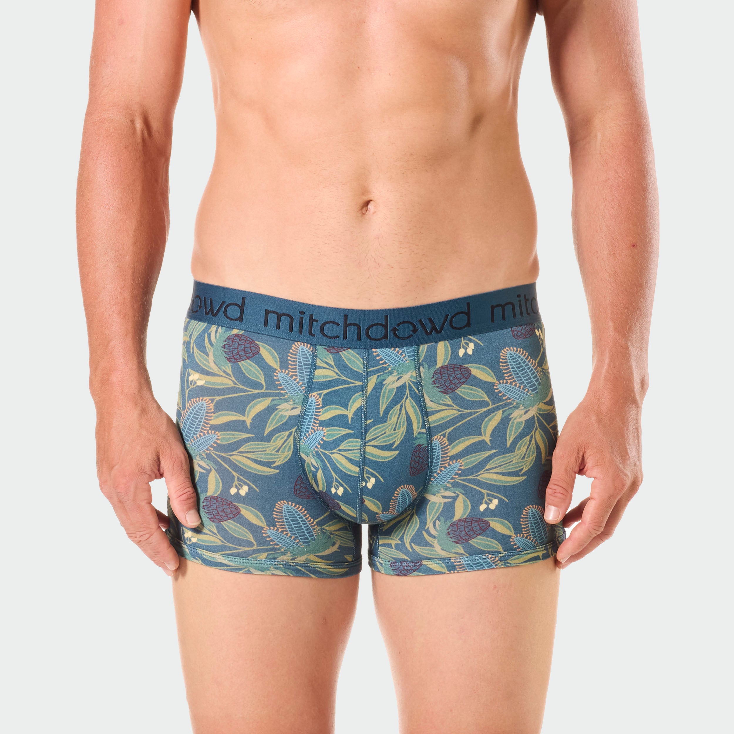 Men's Banksia Bamboo Trunk 2 Pack - Blue