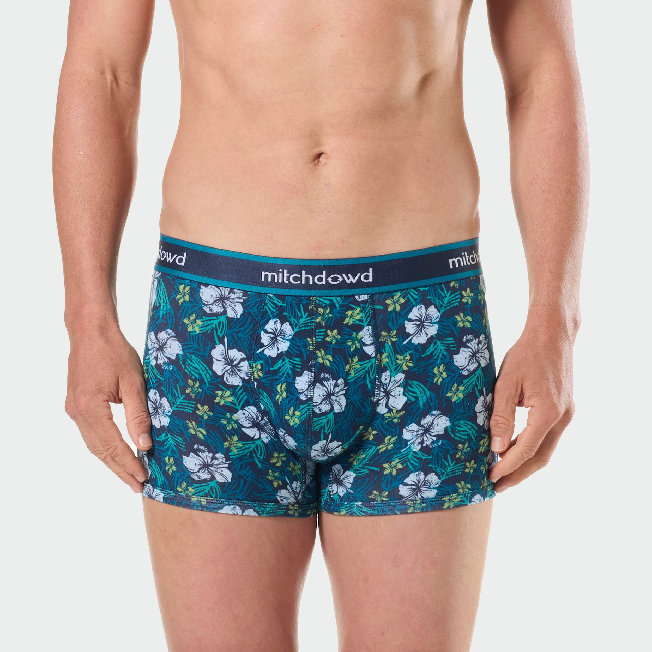 Mitchdowd Men's Tropical 3 Pack Trunk