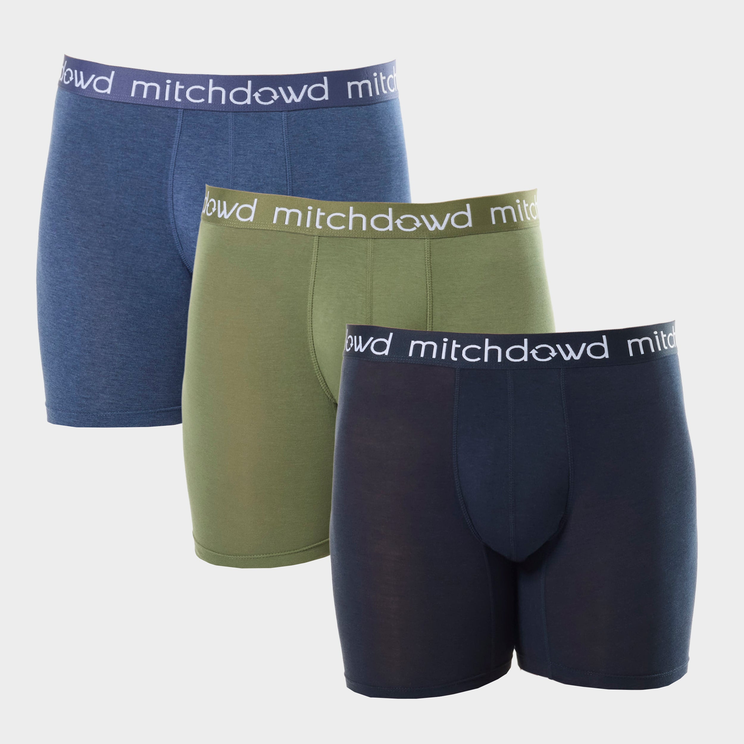 Mens Plain Bamboo Long Leg 3 Pack