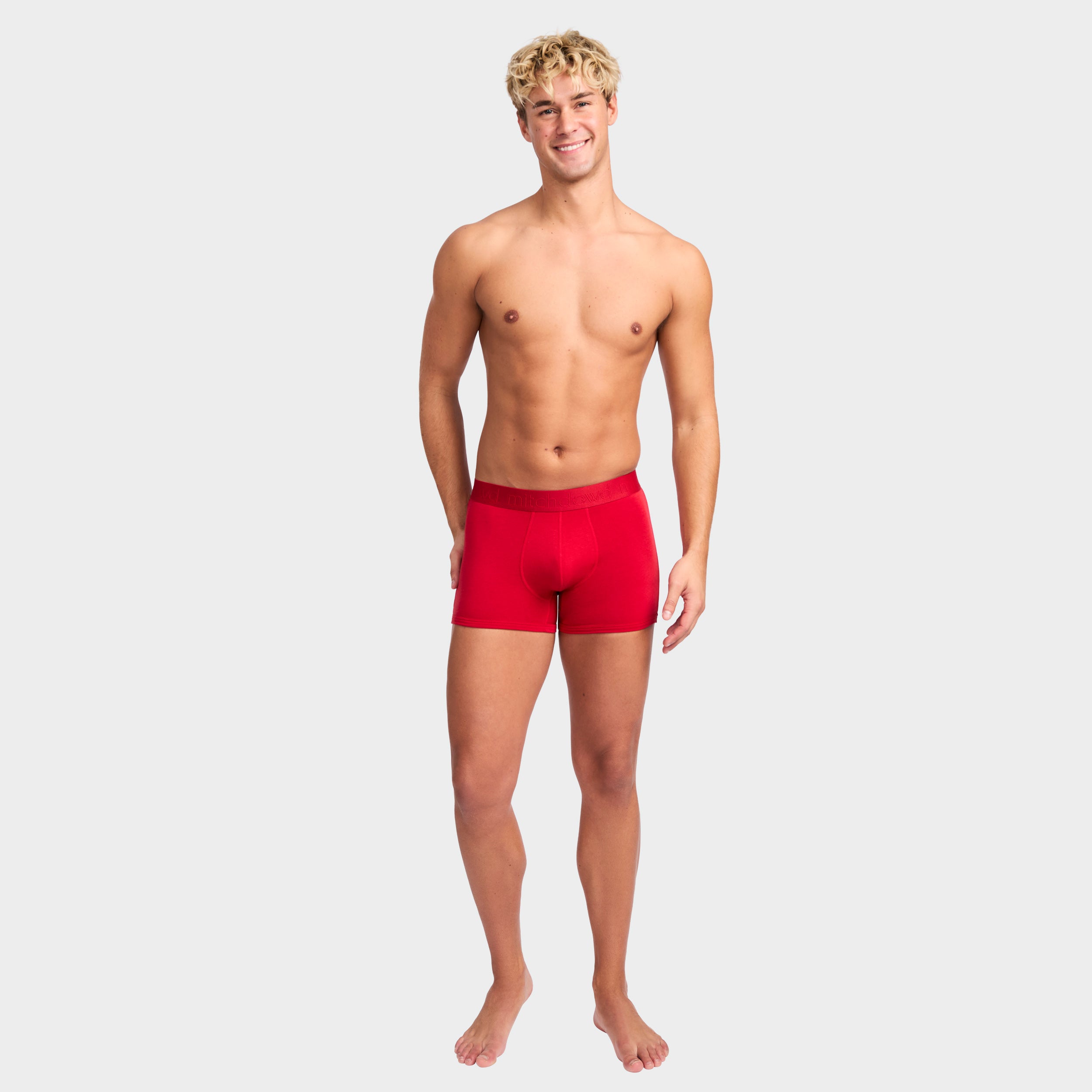 Mitchdowd Men’s Fashion Bamboo Trunks 3 Pack