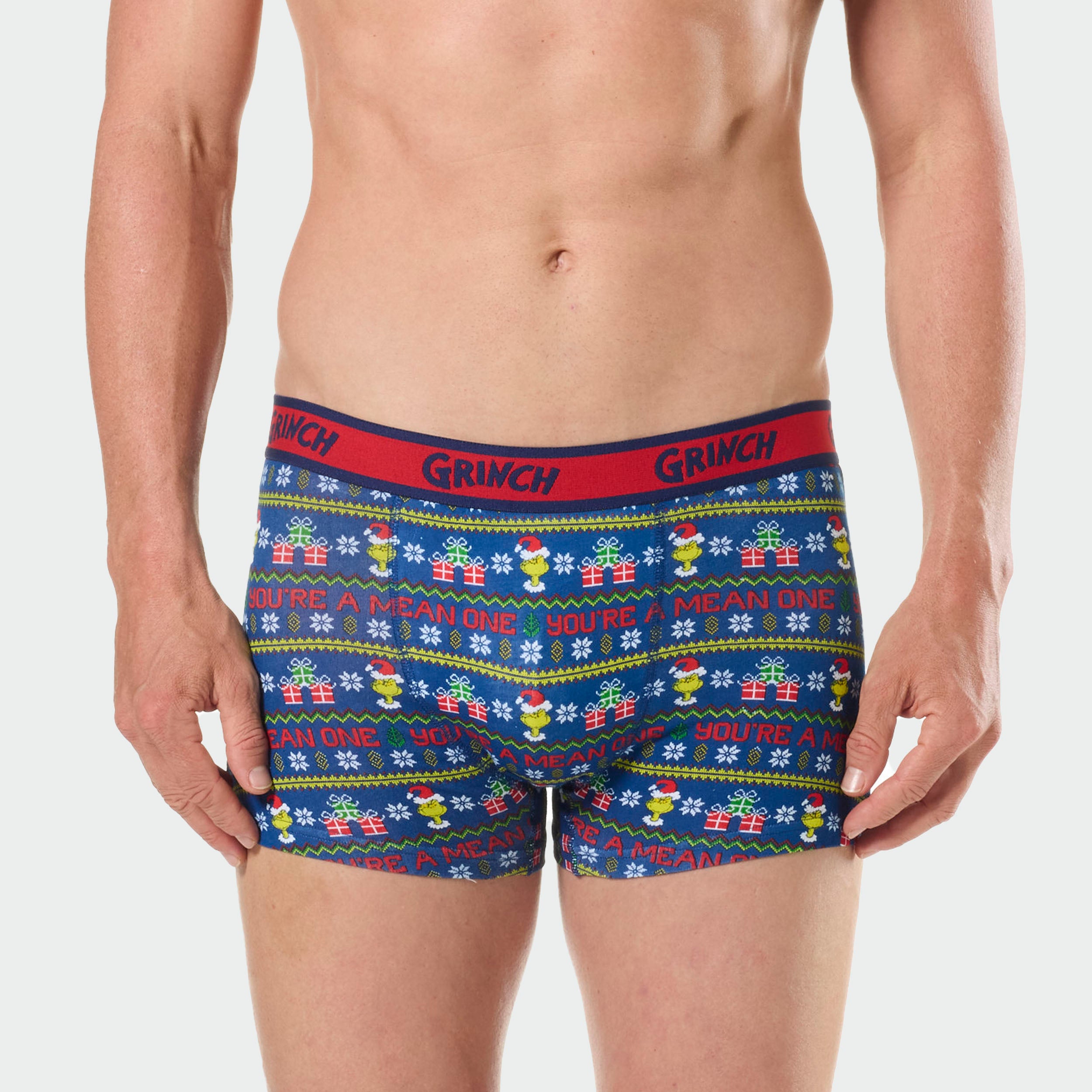 Mitchdowd Mean One Grinch Christmas Men's Trunk