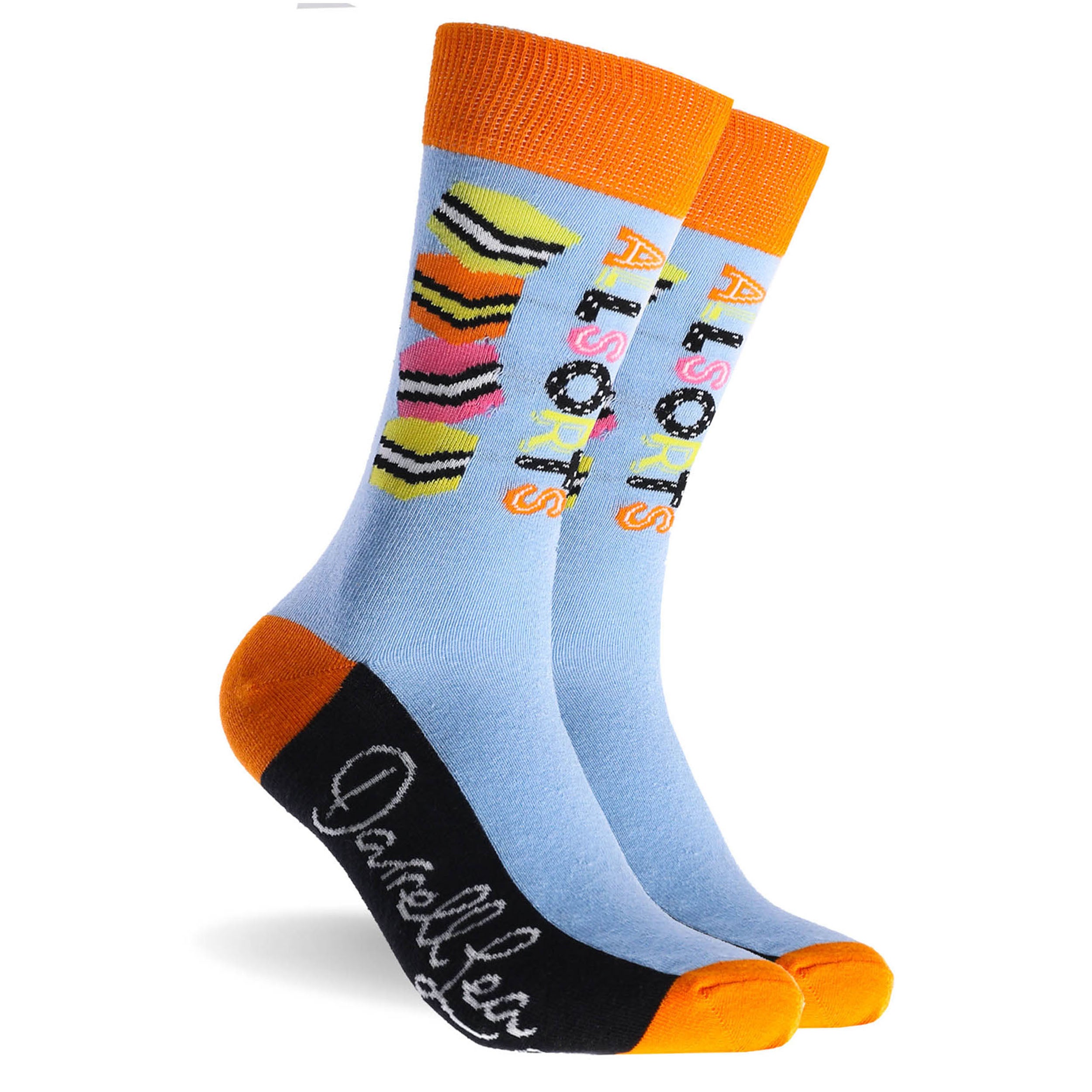 Men's Darrell Lea Cotton Crew Socks 3 Pack Gift Box - Black - Image 3