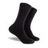 Men's Plain Cotton Indestructibles Crew Socks 5 Pack - Black