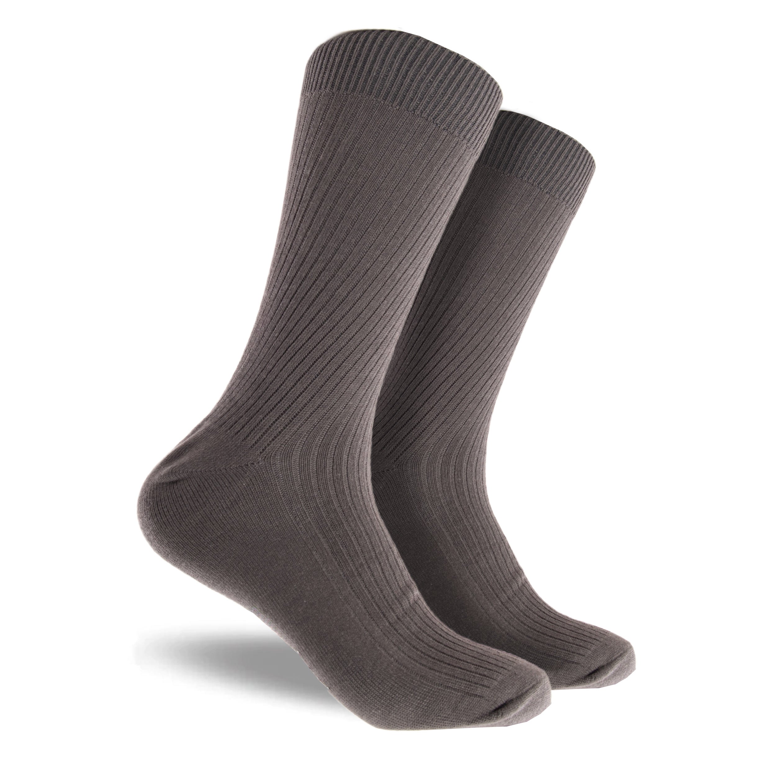 Men's Bamboo Rib Crew Socks 3 Pack - Assorted - Image 5