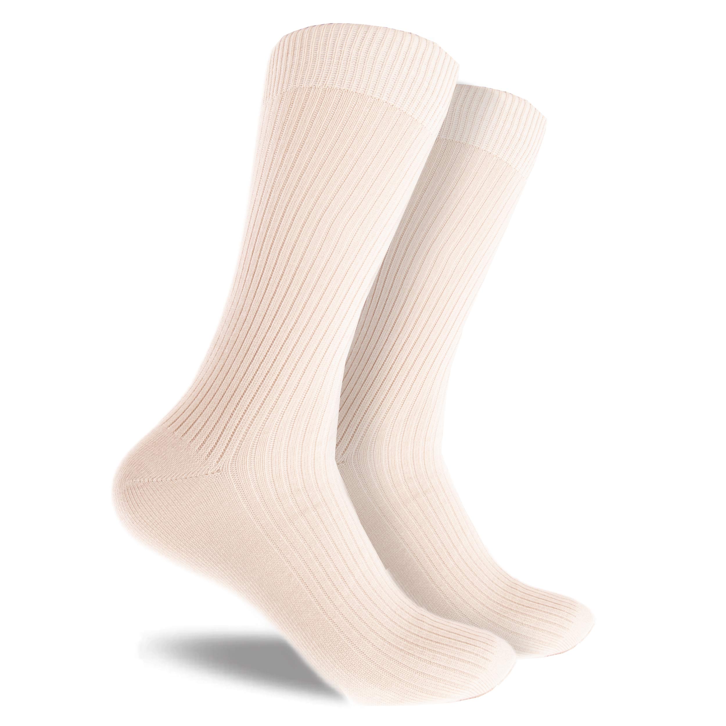 Men's Bamboo Rib Crew Socks 3 Pack - Assorted - Image 3