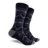 Men's Fair Argyle Wool Crew Socks 2 Pack - Navy