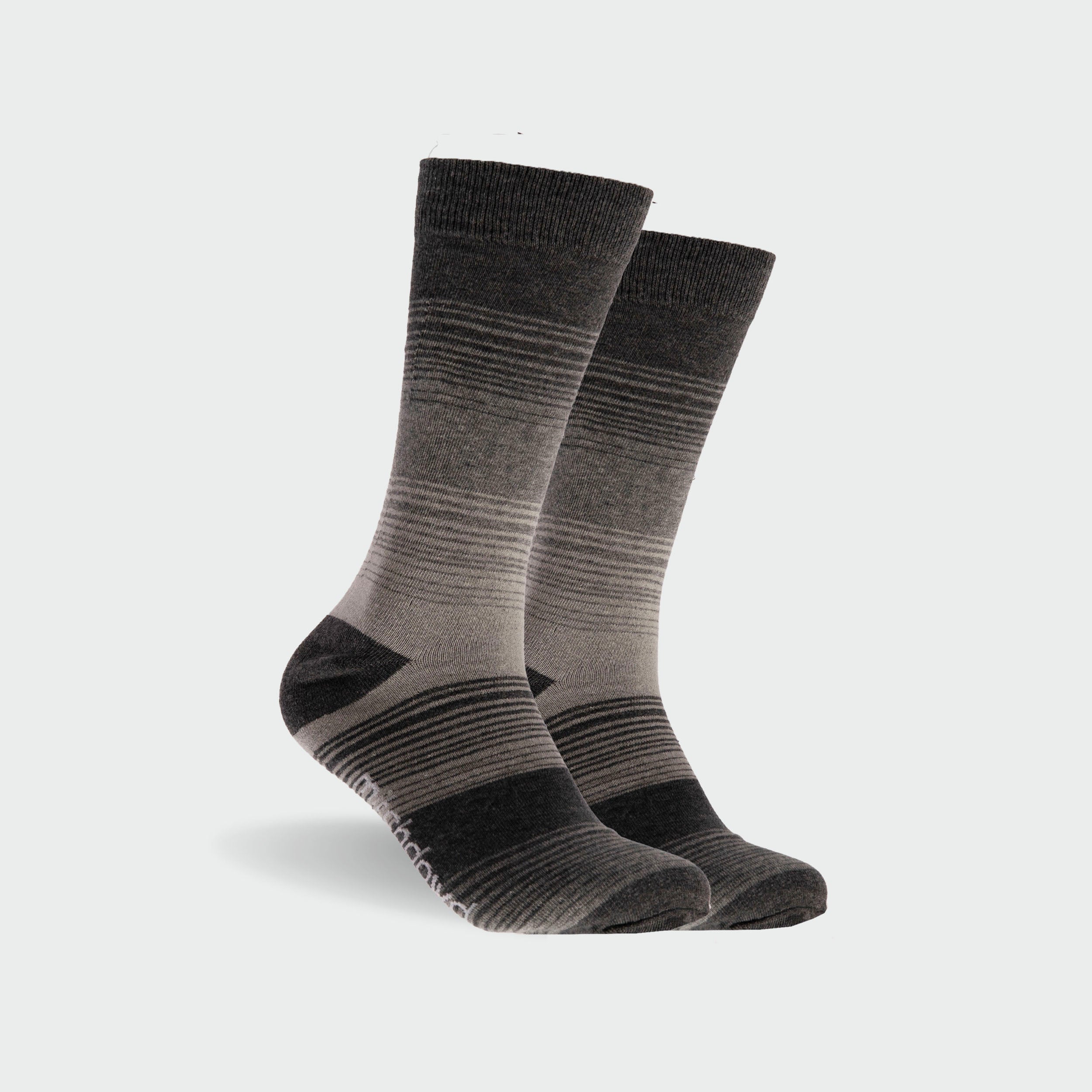 Men's Fashion Cotton Crew Sock 5-Pack - Black - Image 4