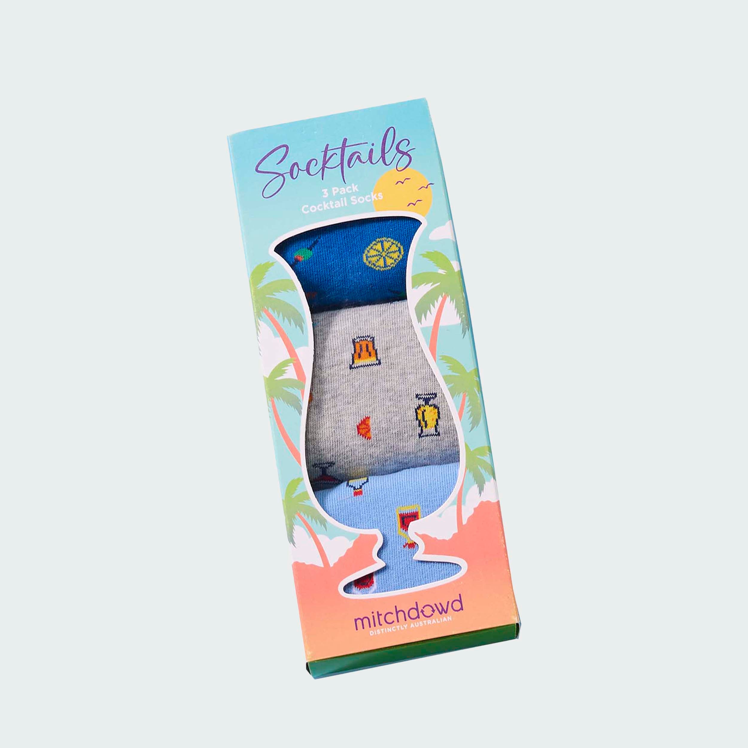 Men’s 3 Pack “Socktails” Cocktail Socks