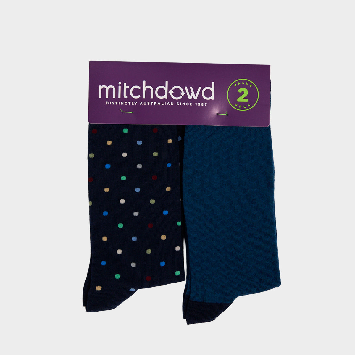Mitchdowd Men's Business Sock 2 Pack