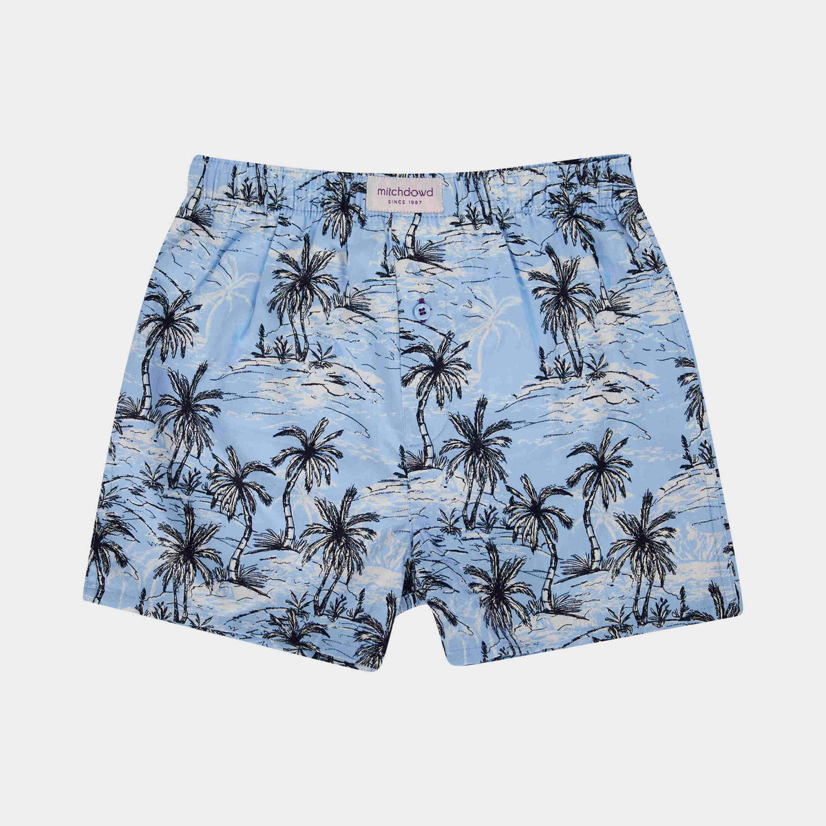 Mitchdowd Boy's Surf 1968 Cotton Boxer Shorts 3 Pack