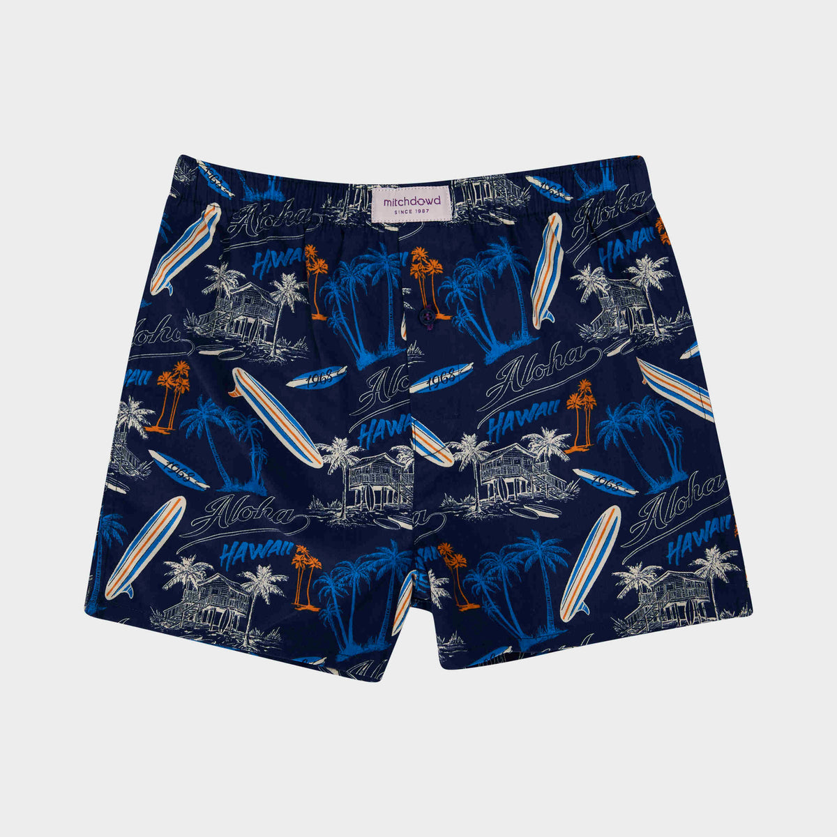 Mitchdowd Kids Surf 1968 Cotton Pyjama Set