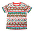 Kid's Unisex Christmas Bake Off Cotton Knit Short Pyjama Set - Red