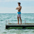 Men's Aerial View Repreve® Polyester Swim Shorts - Blue