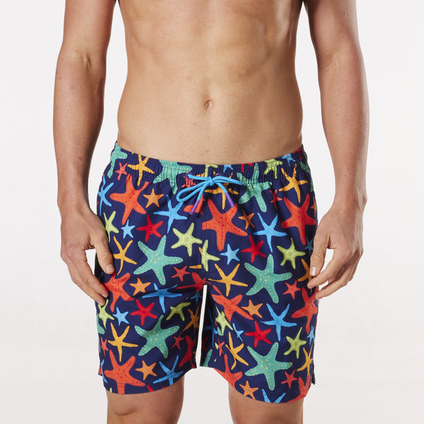 Men's Starfish Repreve® Swim Shorts - Navy