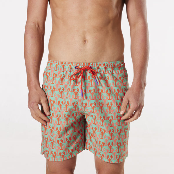 Men's Crazy Crays Repreve® Swim Shorts - Mint