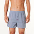 Men's Simple Gingham Yarn Dyed Boxer Shorts - Navy/White