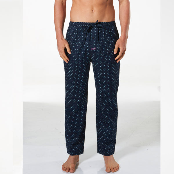 Men's Brooklyn Cotton Sleep Pants - Navy