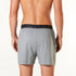 Men's Loose Fit Knit Cotton Boxer Shorts - Charcoal Marle