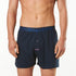 Men's Loose Fit Knit Boxer Shorts 3 Pack - Navy/Blue