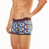 Men's Chistmas Pugs Printed Mid-Length Trunk