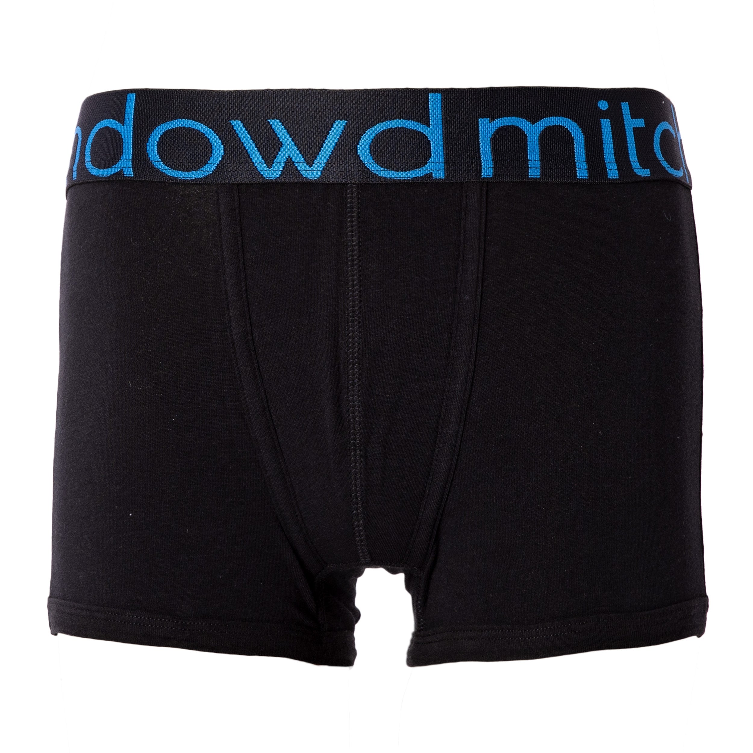 Boy's Plain Cotton Trunk - Black - Image 1